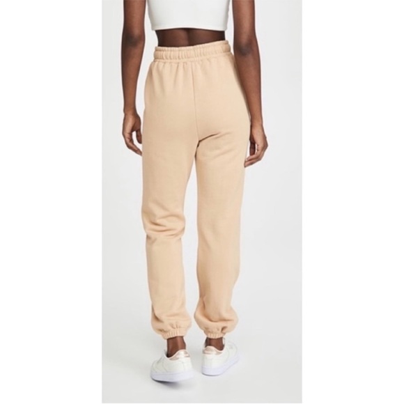 NEW WEWOREWHAT SOLID TAN SWEATPANTS - Picture 9 of 15